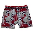 Kit Com 12 Cuecas Boxer Infantil Box Microfibra Estampadas