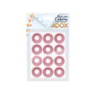 Kit Com 12 DiscosRosa Para Cadernos 2,6mm