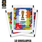 Kit com 12 Envelopes Figurinha Copa do Mundo 2026 Panini