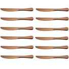 Kit com 12 Facas de Mesa Elite Cobre Gourmet MIX GX6036