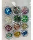 Kit Com 12 Glitter Unhas Manicure Decoração Kit Com 12 Glitter Unhas Manicure Decoração