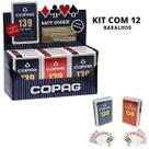 Kit com 12 Jogo Baralhos Profissional Copag 139 Original 54 Cartas