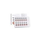 Kit com 12 Microneedling facial soro, levedura, liofilizado