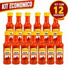 Kit com 12 Molho Calabrês Picante 150ml Condinew Aroma da Pimenta Calabresa Versatilidade no Dia a Dia Tamanho:Único