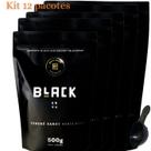 Kit com 12 Pacotes Black Erva Mate Tereré 500G Acompanha Scoop Colher Medidora