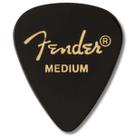 Kit com 12 Palhetas Fender Medium Celuloide Picks 351 Shape