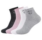 Kit com 12 Pares de Meias Cano Longo Adulto Feminina