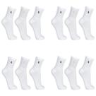Kit Com 12 Pares de Meias Lupo Adulto Am Walk Cano Medio Original