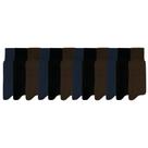 Kit Com 12 Pares De Meias Social Masculina Mash 100% Algodão