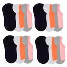 Kit Com 12 Pares De Meias Sport Invisivel Selene Feminina Fitness Academia Básica Original Kit Com 12 Pares De Meias Sport Invisivel Selene Feminina Fitness Academia Básica Original