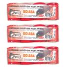Kit Com 12 Pastilhas Pesca Carpa Cabeçuda Goiaba 280g Biguá Kit Com 12 Pastilhas Pesca Carpa Cabeçuda Goiaba 280g Biguá