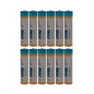 Kit Com 12 Pilhas Comum de Zinco AAA R3 - 1,5V Proeletronic