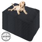 Kit com 12 Tapetes Higiênicos 100x70 Preto 200 Lavagens para cães - Alta Absorção - Ecológico