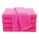 Kit com 12 Toalhas de Rosto para Salão de Beleza Rosa - 45x70cm - Primata