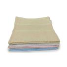 Kit com 12 Toalhas Social/Lavabo Dianneli 100% Algodão
