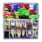 Kit Com 141 Iscas Artificiais e Estojo
