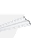 Kit com 15 Barras Rodateto de Poliestireno 7cmX70mm Liso 30m