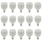 Kit Com 15 Lâmpadas De Led Bulbo E27 50w 6500k Bivolt Max-0506