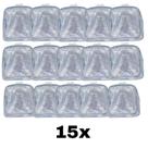 KIT COM 15 MINI mochila BRANCA infantil transparente escola KIT COM 15 MINI mochila BRANCA infantil transparente escola