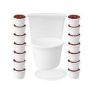 Kit Com 15 Potes 500ml Bpa Free