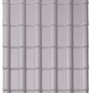 Kit com 15 Telhas Pvc Colonial 2,42m X 0,88m X 1,7mm 6 Ondas Lux Telhas