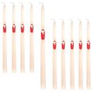 Kit com 15 Velas de CRISMA, de Sacramento, do Crismando, 29 cm, cônica com duas torções, branca. Utilizada na missa da igreja.