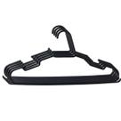 Kit com 160 Cabides Preto - Pendurador de Roupas - Adulto