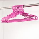 Kit com 18 Cabides Coloridos - Pendurador de Roupas - Adulto