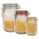 Kit Com 18 Sacos Hermético Zip Lock Cozinha Com 03 Tamanhos