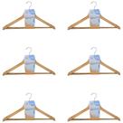 Kit Com 18 Unidades De Cabides Em Madeira - Rayco