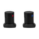 Kit com 2 Acabamentos para Registro C44 Água Quente e Fria Bl6150 Ducon Metais
