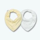 Kit Com 2 Babadores Hug Bandana Noite Estrelada Amarelo