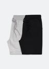 Kit Com 2 Bermudas Básicas Masculinas Em Moletom