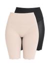 Kit com 2 Bermudas Feminina Modeladora Liz 74384 Colorido