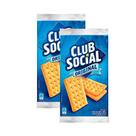 Kit com 2 Biscoito Club Social Original com 6 Unidades de 24g cada