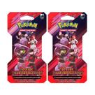 Kit com 2 Blister Unitário Pokemon Escarlate e Violeta Rivais Predestinados Cards TCG Coleção Carta