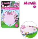 Kit com 2 blocos autoadesivo / sticker para recado coração com 30 folhas minnie 7,5x7cm