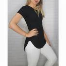 Kit com 2 blusas academia tapa bumbum fitness