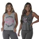 Kit com 2 Blusas Regata Fitness