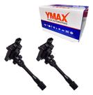 Kit Com 2 Bobinas De Ignição Mitsubishi Pajero Tr4 2.0 16v