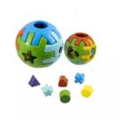 Kit com 2 Bolas Didáticas P/M - Brinquedo Educativo de Encaixar Kendy Kit com 2 Bolas Didáticas P/M - Brinquedo Educativo de Encaixar Kendy