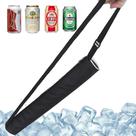 Kit com 2 Bolsa Térmica Alça Porta 4 Latinhas Refrigerante Cerveja 350ml Nylon Praia Camping Pesca