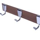 Kit com 2 Cabides de Parede 3 Ganchos Premium Pr4270 Ducon Metais