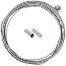 Kit com 2 Cabos de Aço para Freio de Bicicleta 3m Cromados e 2 Terminais de Alta Resistência