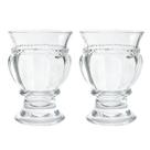 Kit com 2 Cachepot Vasinho Multiuso de Cristal 150ml