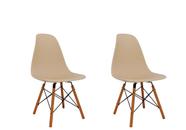 Kit Com 2 Cadeira Para Escrivaninha Escritorio Eiffel Charles Eames 181119 - Estilo e Funcionalidade para Seu Espaço AJLstore