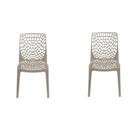 Kit com 2 Cadeiras Gruvyer para Sala de Jantar