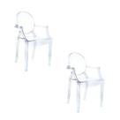 Kit com 2 Cadeiras para Sala de Jantar Versalhes Kit com 2 Cadeiras para Sala de Jantar Versalhes
