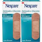 Kit com 2 Caixas de Curativo Micropore Nexcare 3M