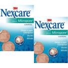 Kit com 2 Caixas de Curativos Feitos de Micropore Nexcare Redondo Kit com 2 Caixas de Curativos Feitos de Micropore Nexcare Redondo
